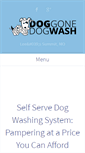 Mobile Screenshot of doggonedogwash.com